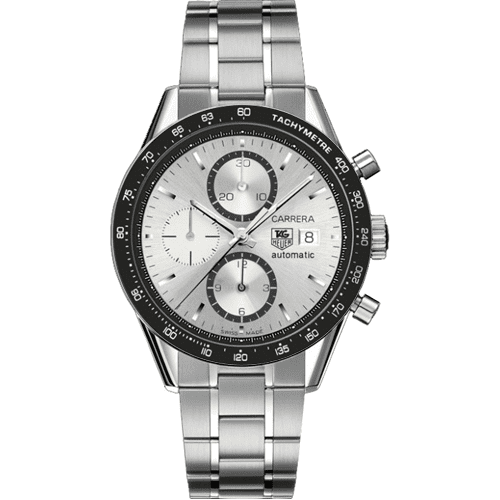 Tag Heuer Carrera Automatic Silver Dial Men's Watch CV2011-BA0786